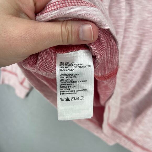 Tommy Bahama Shirt Mens Small Red Quarter Zip Pullover Island Zone Long Sleeve - Picture 4 of 9